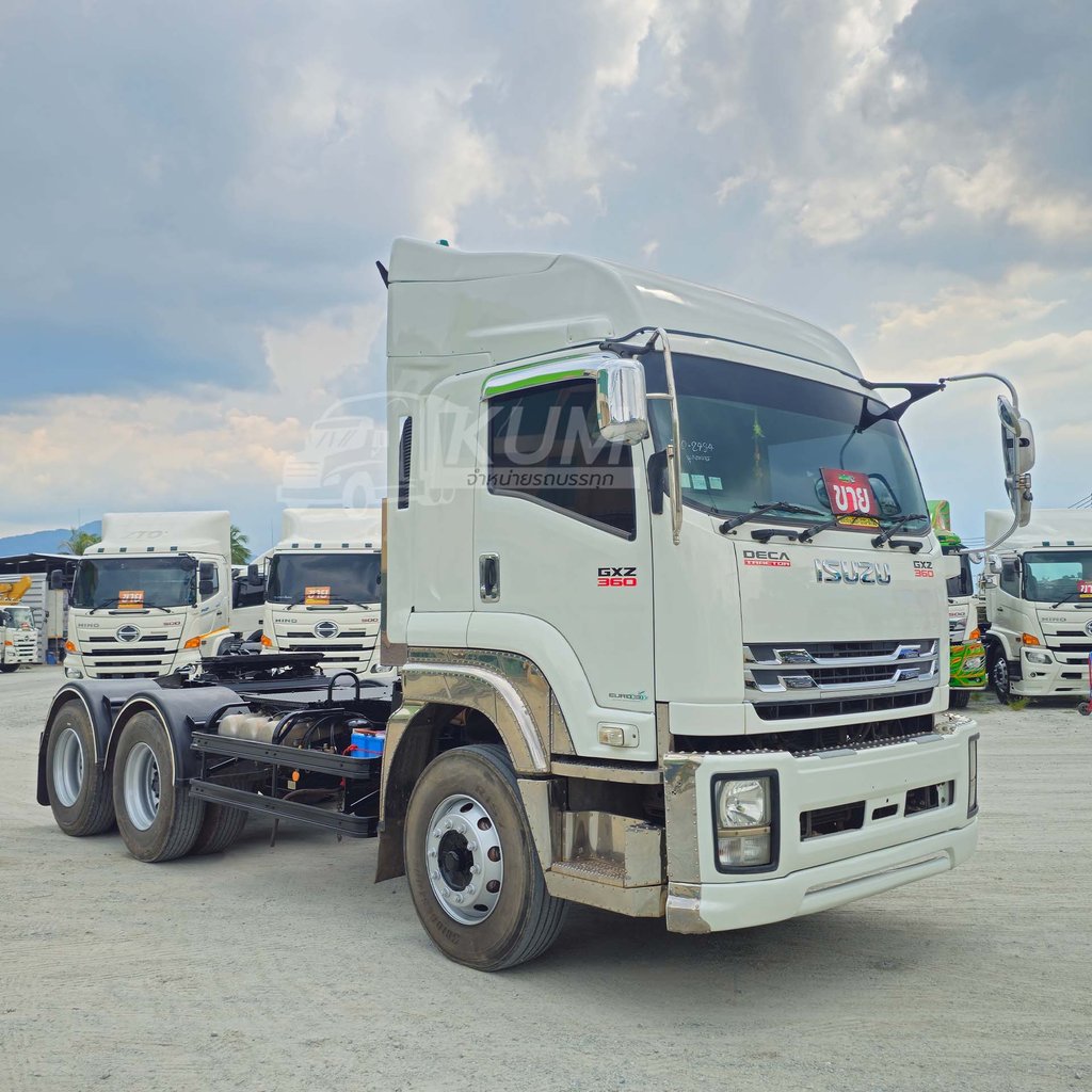 ผ่อน ลด ดอก สิบล้อหัวลาก ISUZU GXZ 360 แรงม้า ปี 62 สภาพสวยมาก (2484) ผ่อน ลด ดอก สิบล้อหัวลาก ISUZU GXZ 360 แรงม้า ปี 62 สภาพสวยมาก (2484)
