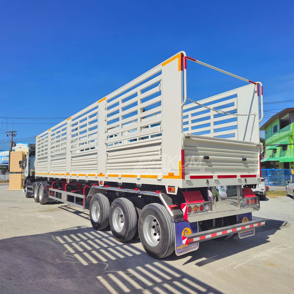 สิบล้อหัวลาก ISUZU GXZ 360 แรง ปี 2567 + หางกระบะคอกเหล็ก สามเพลา ป้ายแดงอู่ไทยมาวิน (7217 0735) สิบล้อหัวลาก ISUZU GXZ 360 แรง ปี 2567 + หางกระบะคอกเหล็ก สามเพลา ป้ายแดงอู่ไทยมาวิน (7217 0735)