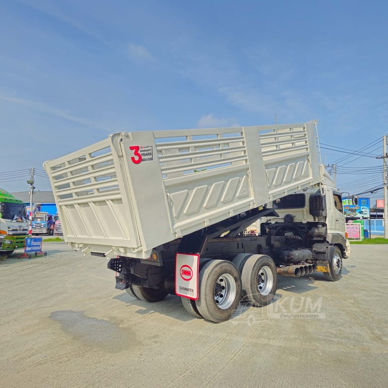 ราคาตัด สิบล้อดั้มพ์ HINO FM1A 344 แรง ปี 59 (3775)