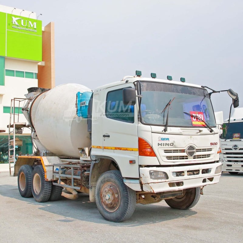 สิบล้อโม่ปูน HINO FM1A 330 แรง ปี 2556 (9081)