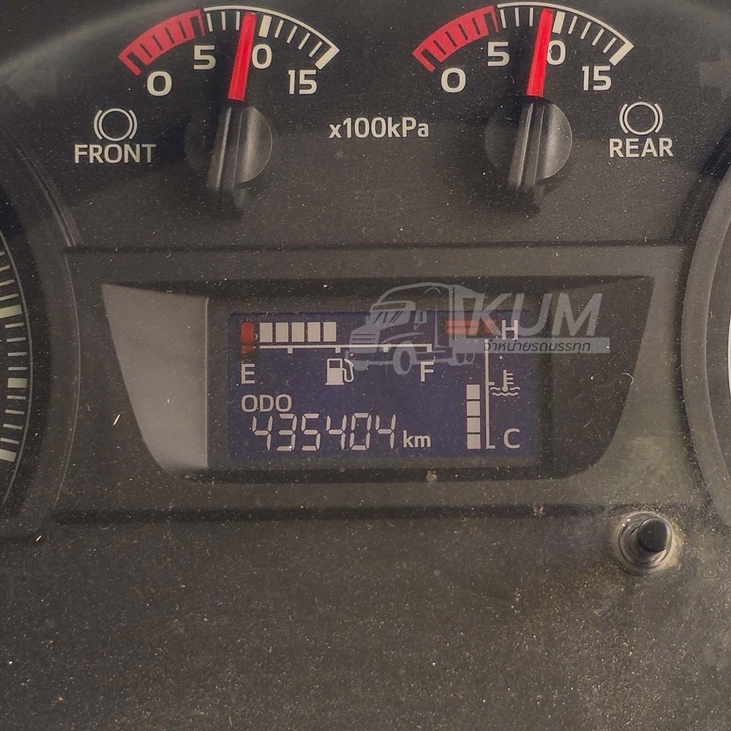 ผ่อน ลด ดอก สิบล้อหัวลาก HINO FM1A 344 แรง ปี 65 + หางพื้นเรียบ สามเพลา อู่ RCK ปี 60 (1260 6737)