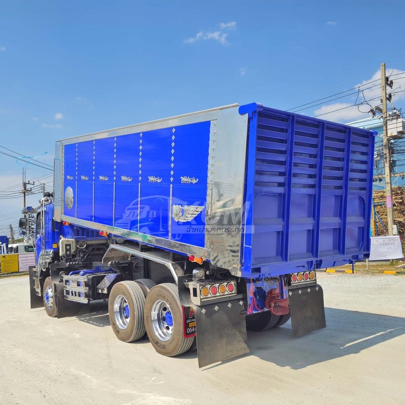 สิบล้อดั้มพ์ ISUZU FXZ 360 แรง ปี 2566 อู่ส.สมบัติ (5236)