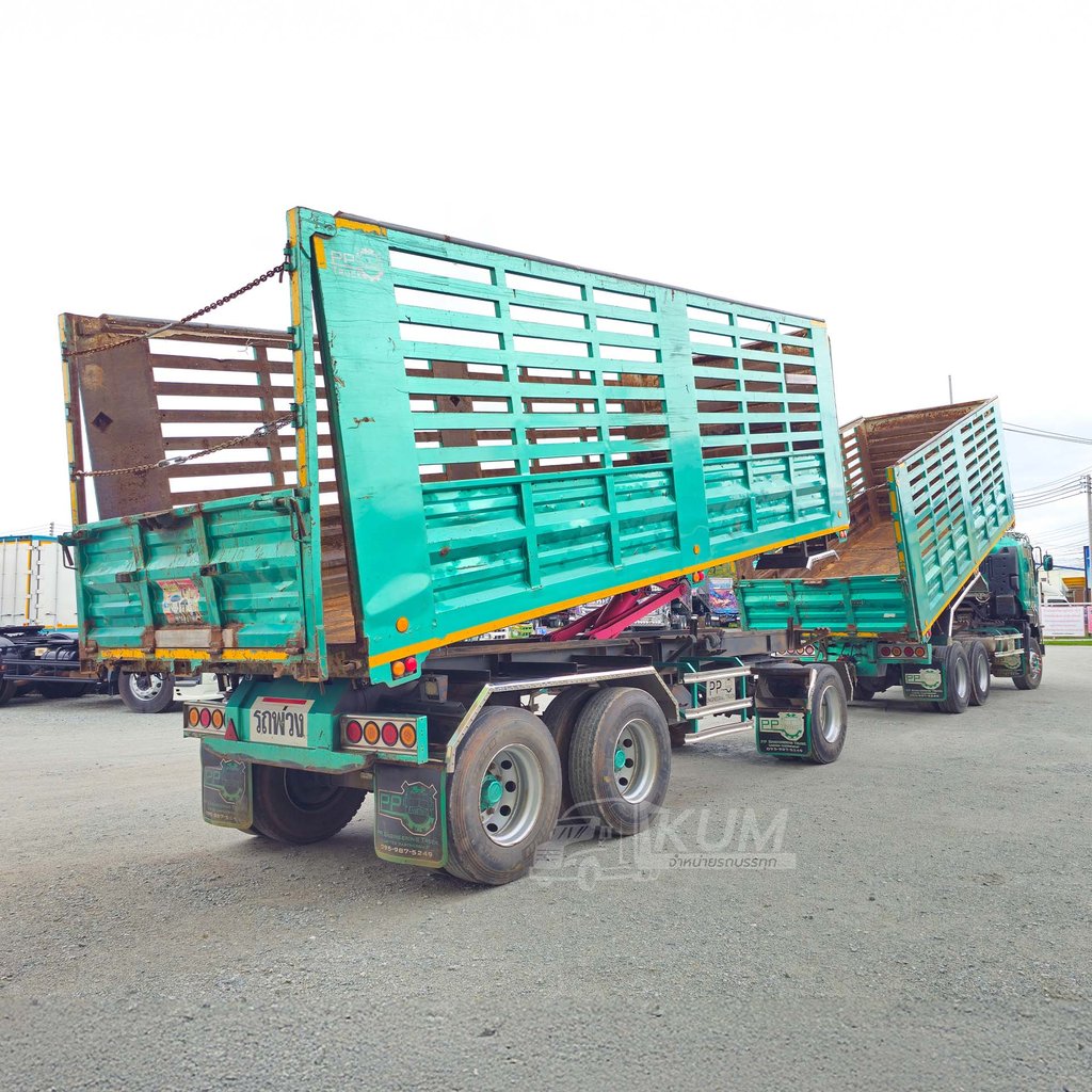 สด ลด VAT สิบล้อดั้มพ์ ISUZU FXZ ปี 66 + หางดั้มพ์ สามเพลา อู่พีพีเอ็นเจเนริ่ง ทรัค  ปี 66 (4795 4796)