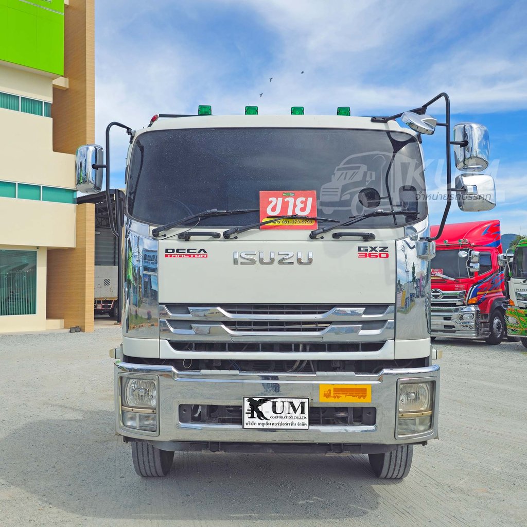 สด ลด VAT สิบล้อหัวลาก ISUZU GXZ 360 แรงม้า ปี 59 (3822)
