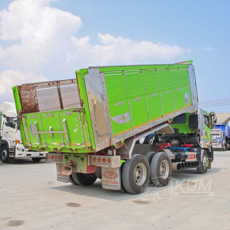 สิบล้อดั้มพ์ HINO FM1A 344 แรง ปี 2566 (5902)