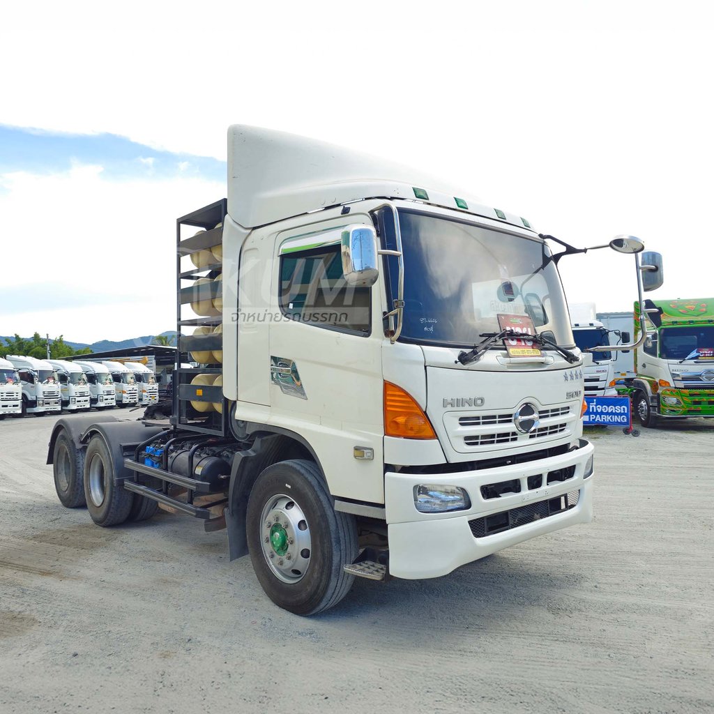 สิบล้อหัวลากแก๊ส HINO FM2P 360 แรง ปี 57 (6646) สิบล้อหัวลากแก๊ส HINO FM2P 360 แรง ปี 57 (6646)