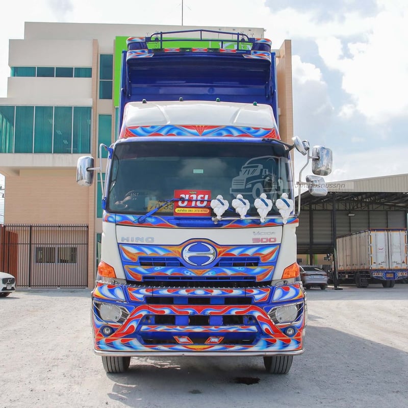 สิบล้อดั้มพ์ HINO FM1A 344 แรง ปี 2561 + หางดั้มพ์ อู่เดอะฟินิกซ์ ปี 2561 (3362 3363)