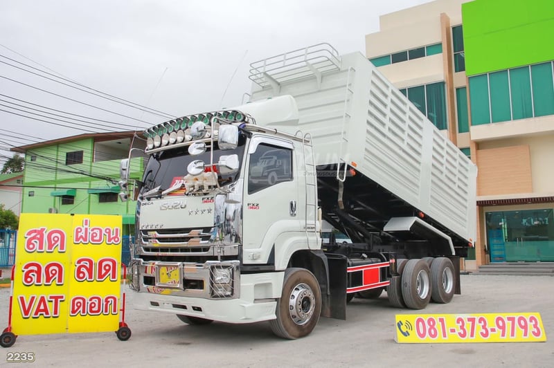 สิบล้อดั้มพ์ ISUZU FXZ 360 ปี 2565 (2235)