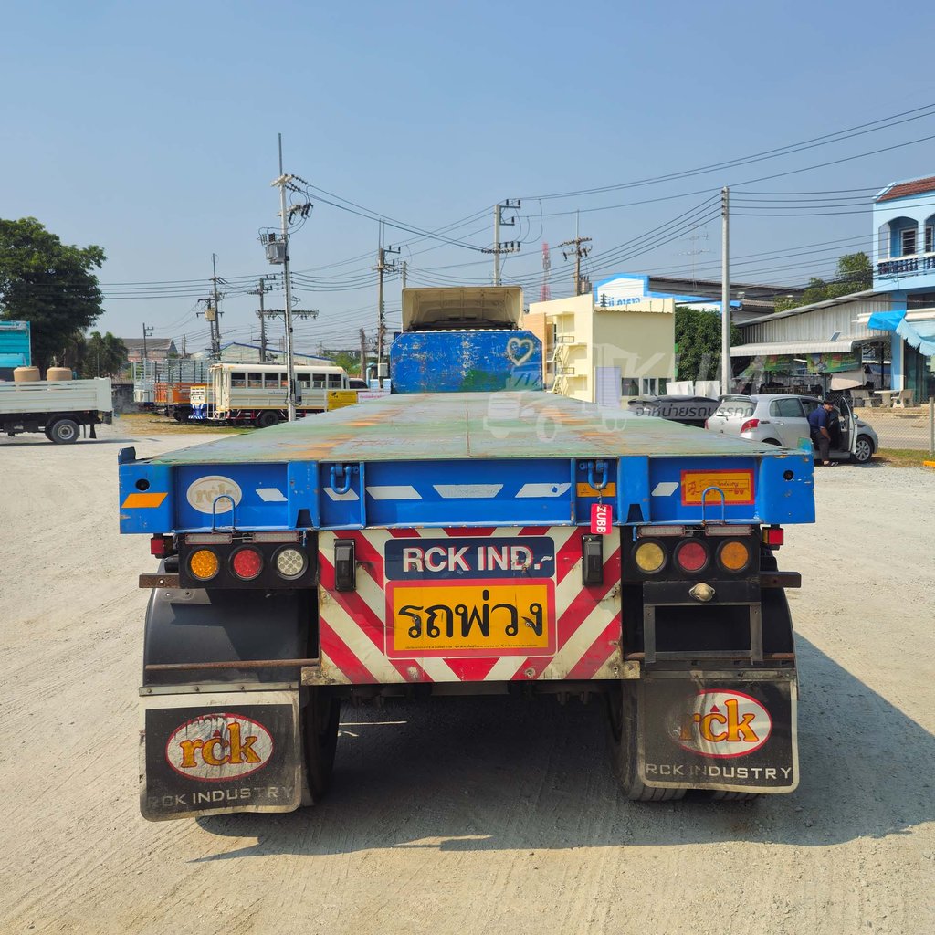 สิบล้อหัวลาก HINO FM 344 แรง ปี 65 + หางสามเพลา RCK (1588 5249)