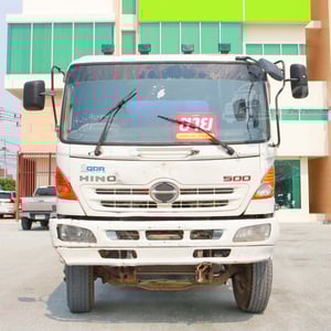 สิบล้อโม่ปูน HINO FM1A 330 แรง ปี 2556 (9081)