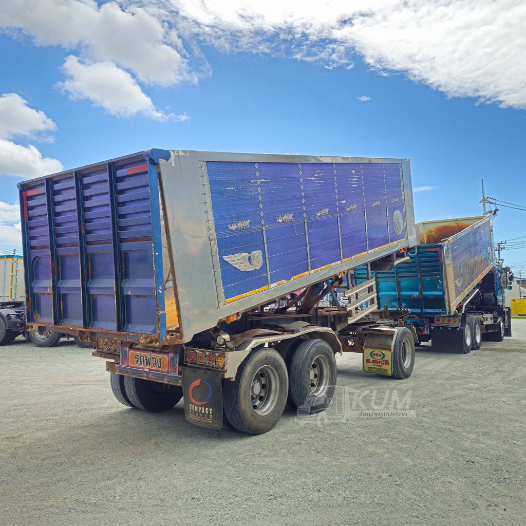 ผ่อน ลด ดอก สิบล้อดั้มพ์เกษตร ISUZU FXZ 360 แรงม้า ปี 66 + หางดั๊มพ์ สามเพลา อู่ส.สมบัติ ปี 66 สายแบกต้องมี (5236 5237)