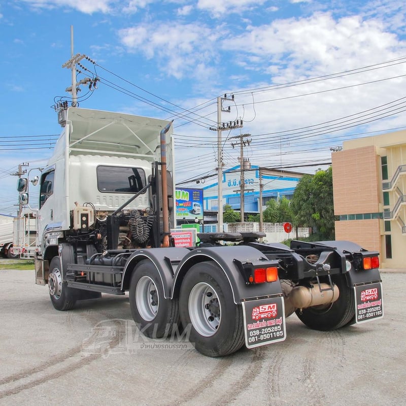 สิบล้อหัวลาก ISUZU GXZ 360 แรง ปี 2564 (0590) สิบล้อหัวลาก ISUZU GXZ 360 แรง ปี 2564 (0590)