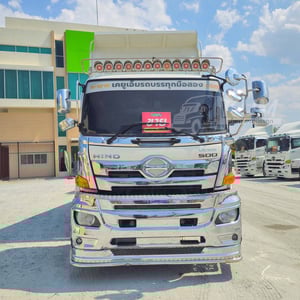 สิบล้อดั้มพ์ HINO VICTOR 500 344 แรงม้า ปี 65+หางดั้มพ์ สามเพลา อู่เดอะฟีนิกซ์ ปี 65 (2753 1976)