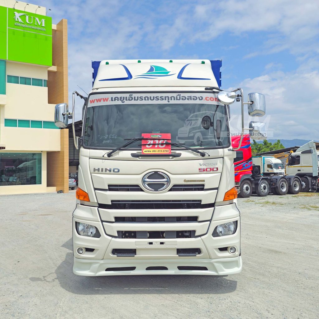 ผ่อน ลด ดอก สิบสองล้อตู้หกบาน HINO GY2P 380 แรงม้า ปี65 (2556)