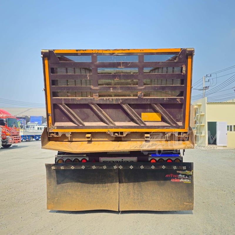 หกล้อดั้มพ์ ISUZU FTR 240 แรง ปี 2565 + หางดั้มพ์ สองเพลา อู่เดอะฟินิกซ์ ปี 2565 (5403 5404)