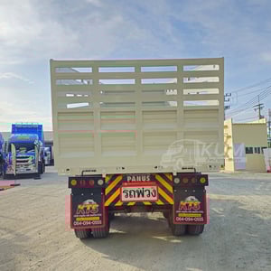 สิบล้อดั้มพ์ ISUZU FXZ 360 แรง ปี 65 + หางดั้มพ์ สามเพลา อู่พนัส ปี 65 (9575 9576)