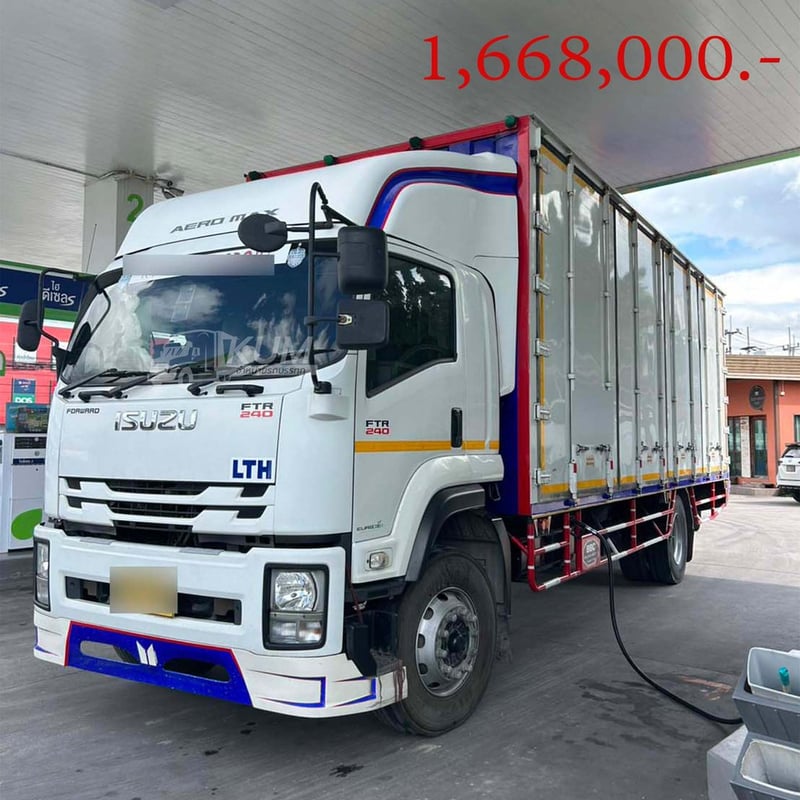 ผ่อน ลด ดอก ISUZU FTR 240 ปี 64 หกล้อตู้สิบบาน (0629)
