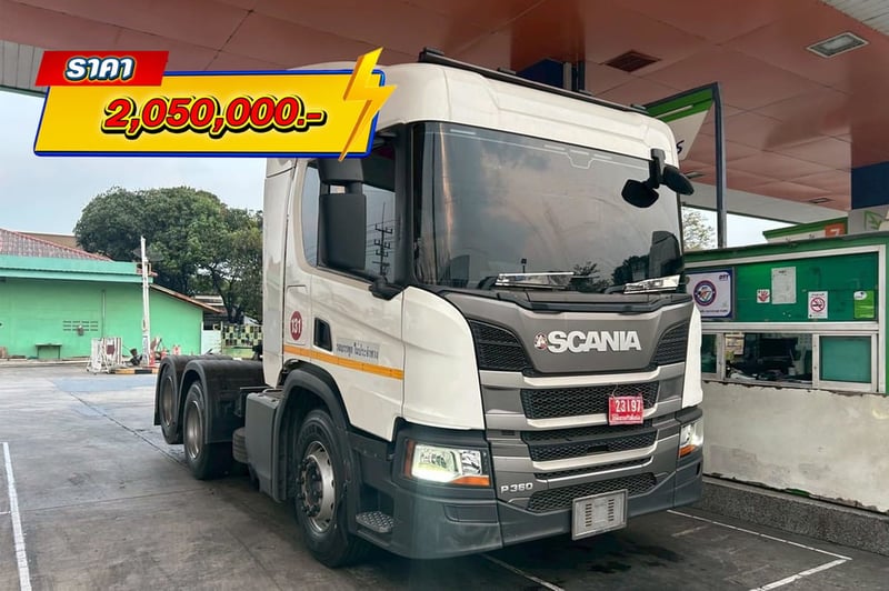 สิบล้อหัวลาก Scania P360 แรง ปี 2562 (1351)