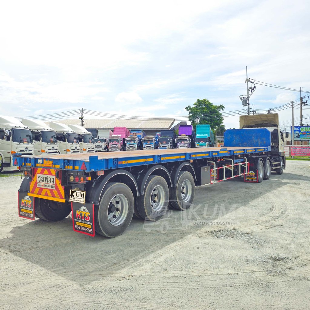 ผ่อน ลด ดอก สิบล้อหัวลาก HINO FM 344 แรงม้า ปี 66   + หางพื้นเรียบ สามเพลา อู่ WAFA ปี 66  (2348 2350)