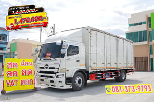 หกล้อตู้สิบบาน HINO FG8J 240 แรง ปี 2561 (4378)