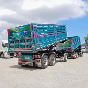 สิบล้อดั้มพ์ HINO FM1A 344 แรง ปี 2567 + หางดั้มพ์ สามเพลา อู่แม็กเทรลเลอร์ ปี 2567 (5491 5492)