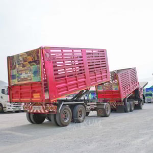 สิบล้อดั้มพ์ ISUZU FXZ 360 แรง ปี 2565 + หางดั้มพ์ สามเพลา อู่เดอะฟินิกซ์ ปี 2565 (2591 2592)