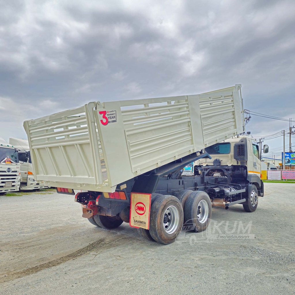 สิบล้อดั้มพ์ HINO FM1A 344 แรง ปี 2560  (2539)