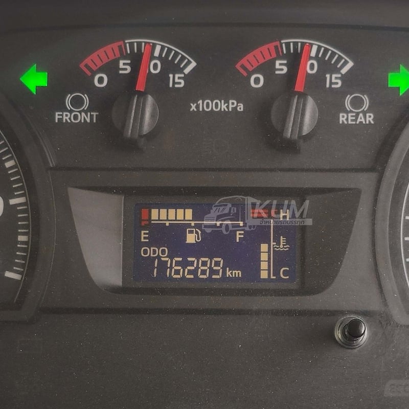 สิบล้อดั้มพ์ HINO FM1A 344 แรง ปี 2567 + หางดั้มพ์ สามเพลา อู่แม็กเทรลเลอร์ ปี 2567 (5491 5492)
