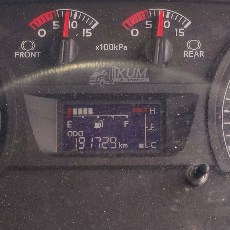 สิบล้อดั้มพ์HINO FM1A 344 แรงม้า ปี 66 กระบะสามมิตรแท้ (1506)