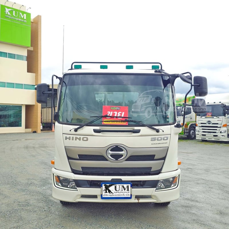หกล้อกระบะคาร์โก้ HINO 175 แรง ปี 67 อู่ APS ทรัค ปีใหม่ไมล์น้อย เหมือนได้ป้ายแดง (3859)