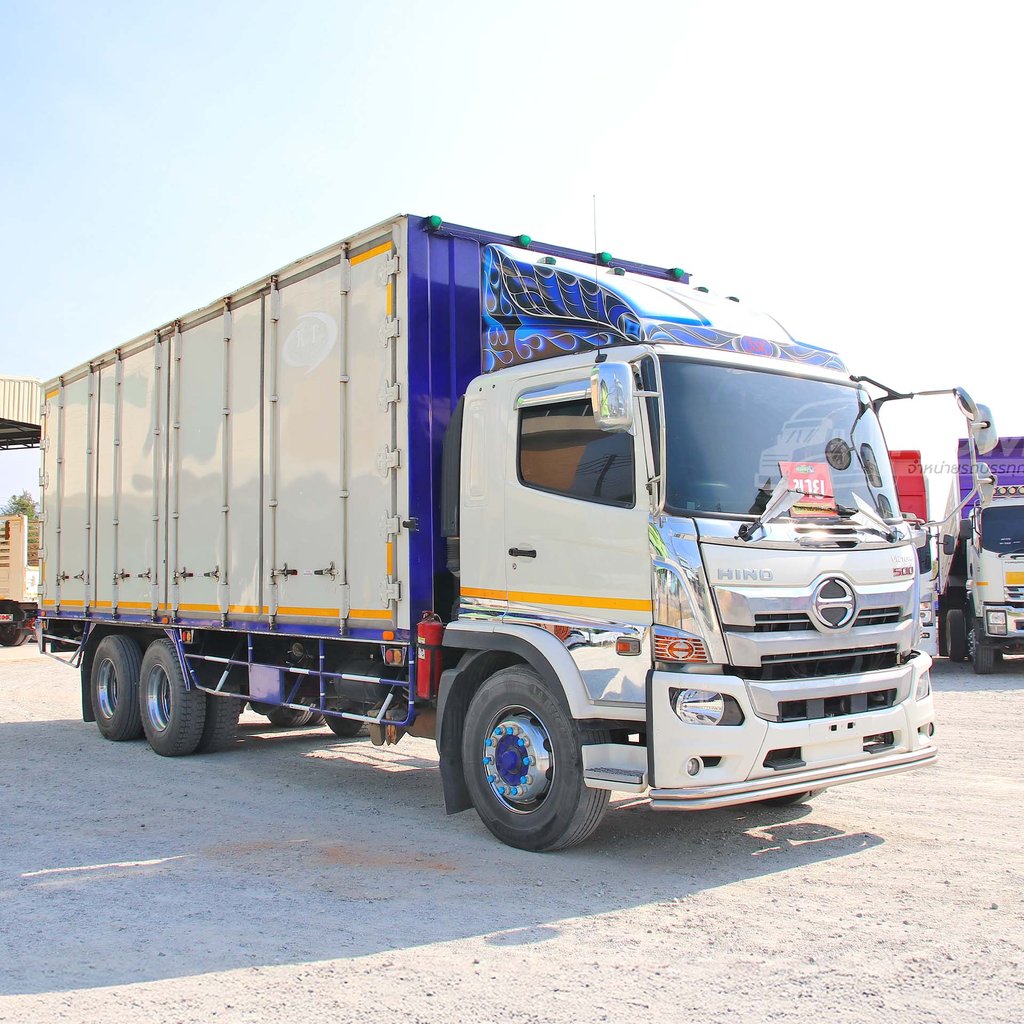 ดอกเบี้ยเริ่มต้น 2.99% สิบล้อตู้สิบบาน HINO FL 260 แรง ปี 64 (6127)