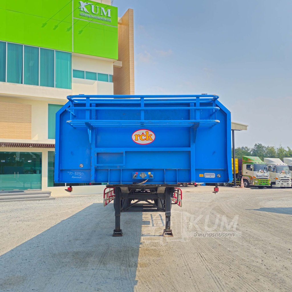 ลดล้างสต๊อก ส่งท้ายสิ้นปี หางพื้นเรียบ สามเพลา อู่ RCK ปี 2565 (5250)