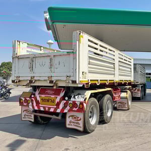  สิบล้อดั้มพ์ HINO FM1A 344 แรง ปี 2565 + หางดั้มพ์ สามเพลา อู่TMT ปี 2565 (9828 9829)