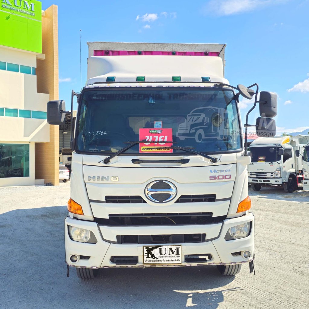 หกล้อตู้สิบบานลิฟท์ท้าย HINO FG8J 240 แรง ปี 2562 (8724) หกล้อตู้สิบบานลิฟท์ท้าย HINO FG8J 240 แรง ปี 2562 (8724)
