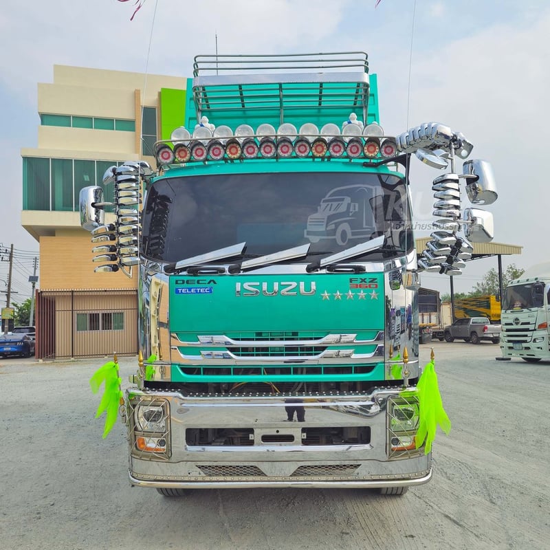 สิบล้อดั้มพ์ ISUZU FXZ 360 แรง ปี 2566 + หางดั้มพ์ สามเพลา อู่พีพีเอ็นเจเนริ่ง ปี 2566 (4795 4796)