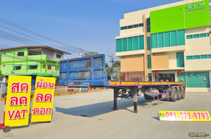 หางพื้นเรียบ สามเพลา อู่ ST ปี 2558 (8932)