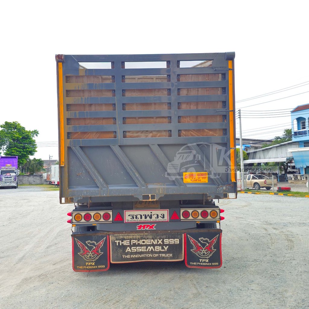ผ่อน ลด ดอก คอกเกษตรสีเทาแลมโบ ISUZU FXZ 360 แรงม้า ปี 66 + หางดั้มพ์ สามเพลา อู่เดอะฟินิกซ์ ปี 66 (7740 7741)