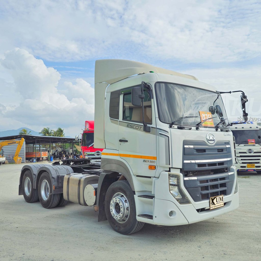 สด ลด VATสิบล้อหัวลาก UD GWE 398.4 แรงม้า ปี 65 สองเพลา (6079) สด ลด VATสิบล้อหัวลาก UD GWE 398.4 แรงม้า ปี 65 สองเพลา (6079)