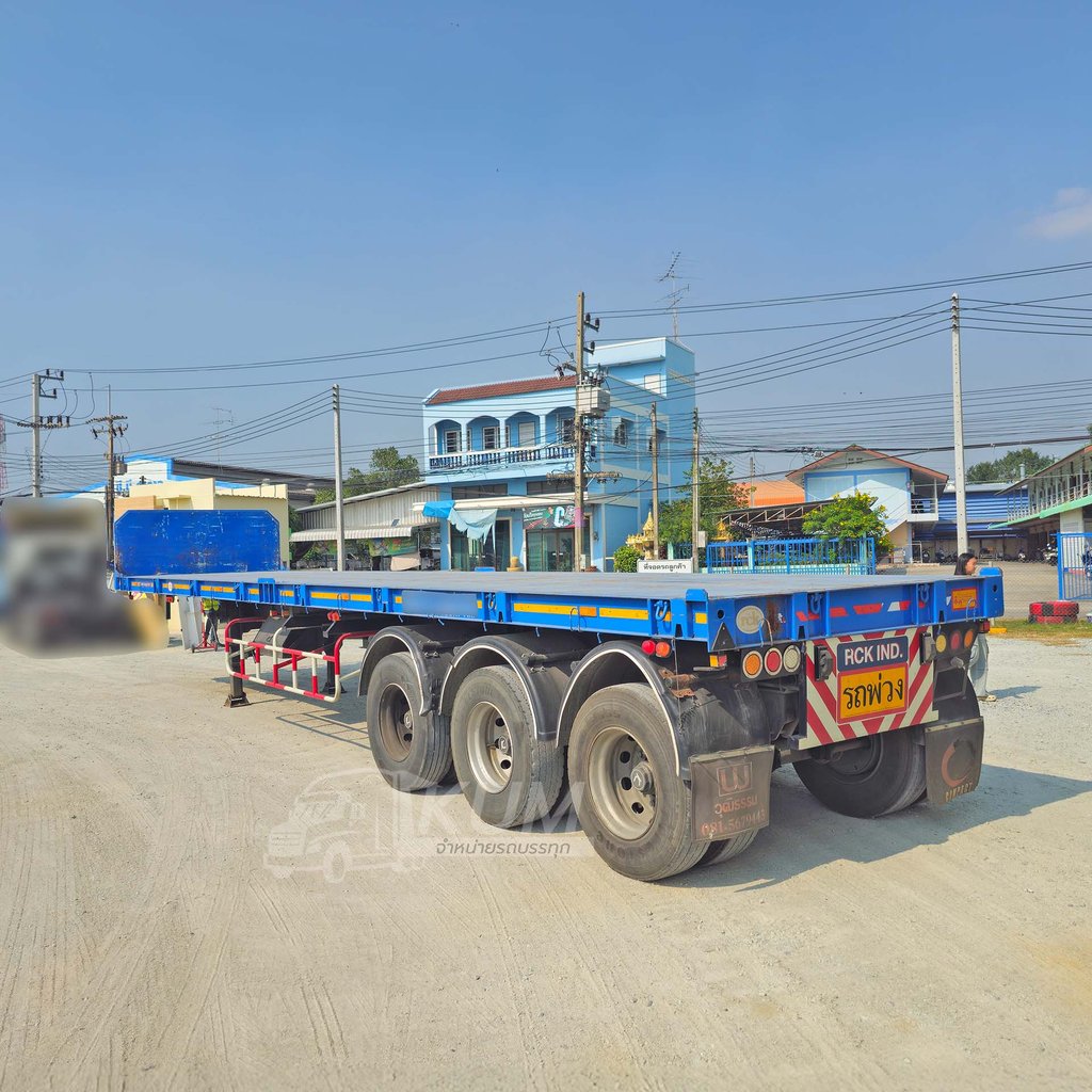 ลดล้างสต๊อก ส่งท้ายสิ้นปี หางพื้นเรียบ สามเพลา อู่ RCK ปี 2565 (5250)