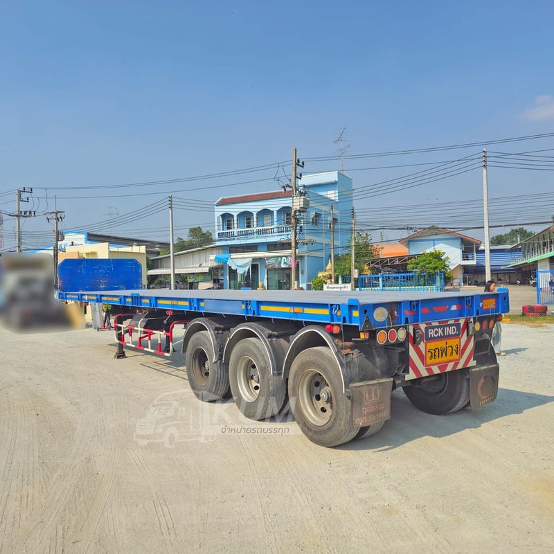 หางพื้นเรียบ สามเพลา อู่ RCK ปี 2565 (5250) หางพื้นเรียบ สามเพลา อู่ RCK ปี 2565 (5250)