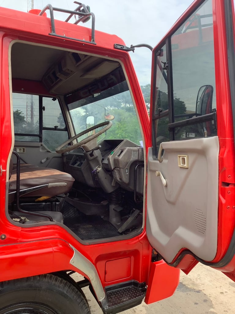 MITSUBISHI FUSO FE 160แรงม้า รถบรรทุก 6ล้อ รถดับเพลิง ปี1997 เลขไมล์น้อยกว่า 10,000 กม.