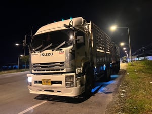 รถพ่วงแม่ลูกISUZU รุ่นFXZ 360เเรง ปี56