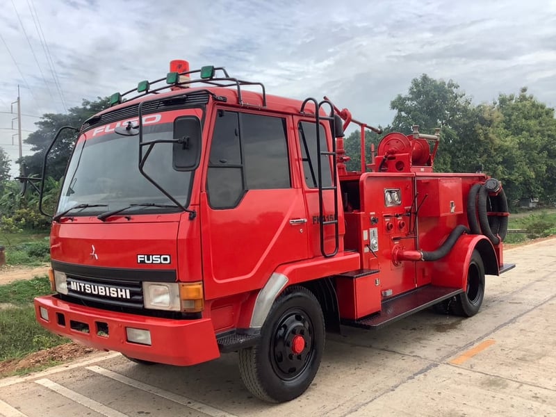 MITSUBISHI FUSO FJ 160แรงม้า รถบรรทุก 6ล้อ รถดับเพลิง ปี1997 เลขไมล์น้อยกว่า 10,000 กม.