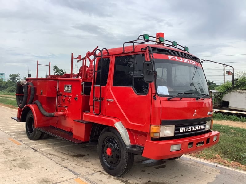 MITSUBISHI FUSO FJ 160แรงม้า รถบรรทุก 6ล้อ รถดับเพลิง ปี1997 เลขไมล์น้อยกว่า 10,000 กม.