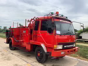 MITSUBISHI FUSO FJ 160แรงม้า รถบรรทุก 6ล้อ รถดับเพลิง ปี1997 เลขไมล์น้อยกว่า 10,000 กม.