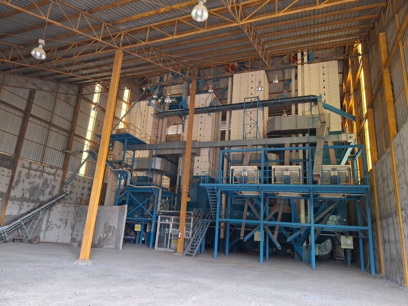 ตู้อบข้าวเปลือกจำนวน4ตู้อบ50ตัน2ตู้ 70ตัน2ตู้  50ตันตู้ละ