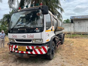 รถบรรทุกน้ำ ISUZU 10ล้อ เดก้า เพลาเดียว รถบรรทุกน้ำ ISUZU 10ล้อ เดก้า เพลาเดียว