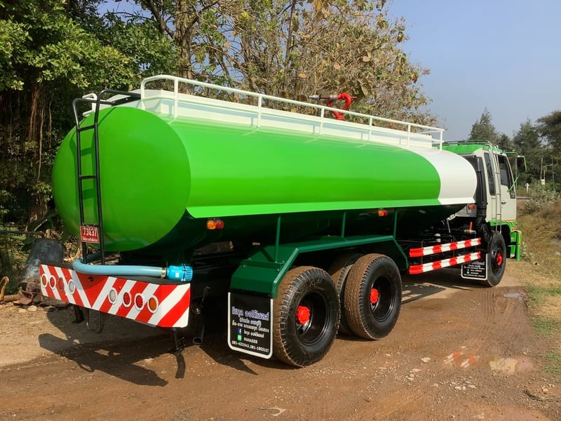 HINO FM 195แรงม้า รถบรรทุก 10ล้อ รถน้ำ ปี36