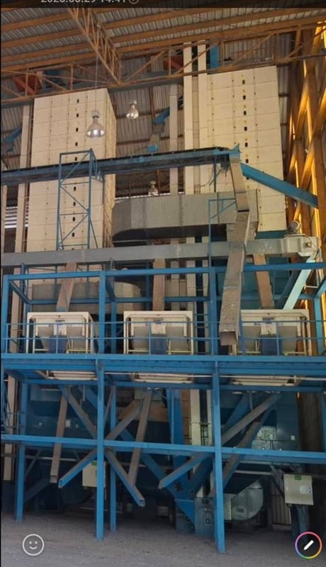 ตู้อบข้าวเปลือกจำนวน4ตู้อบ50ตัน2ตู้ 70ตัน2ตู้  50ตันตู้ละ