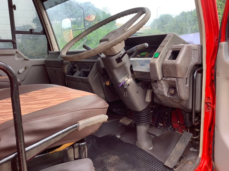 MITSUBISHI FUSO FE 160แรงม้า รถบรรทุก 6ล้อ รถดับเพลิง ปี1997 เลขไมล์น้อยกว่า 10,000 กม.